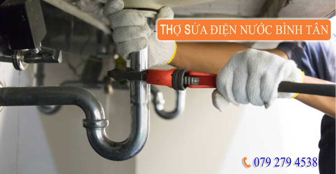 Sửa nước tại nhà quận Bình Tân